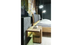 Alpines modernes Schlafzimmer
