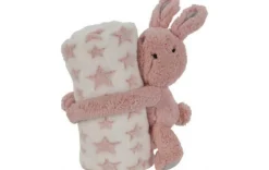 Babydecke mit Plüschtier