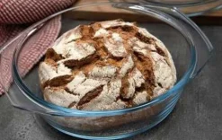 Backform rund mit Deckel