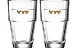 Becher 410ml rose/braun