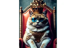 Bild - The Cat Is King