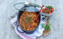 Bräter oval mit Glasdeckel