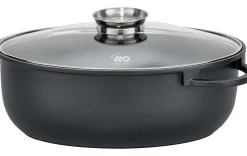 Bräter oval mit Glasdeckel