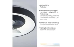 Deckenleuchte mit Ventilator