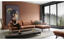 Echtleder Polsterecke