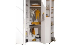 Eck-Kleiderschrank