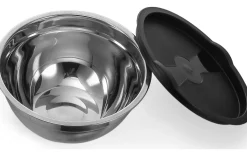 Edelstahl-Schüssel m. Deckel