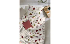 Feinbiber Bettwäsche mit Zipp