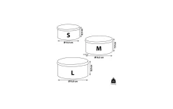 Gebäckdosen Schneemann 3-tlg.