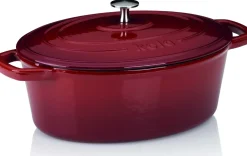 Gusseisen-Bräter oval