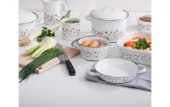 Kasserolle mit Deckel 1L