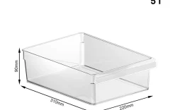 Kühlschrankboxen Set 3-tlg.