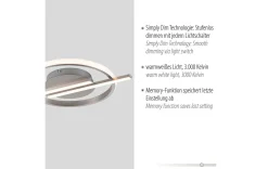 LED Deckenleuchte 5-flg.