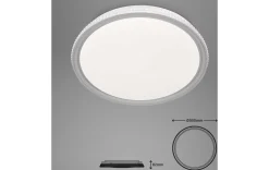 LED Deckenleuchte grau