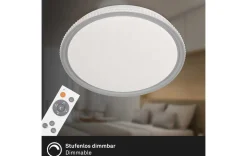 LED Deckenleuchte grau