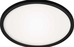 LED Deckenleuchte schwarz 42cm