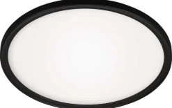 LED Deckenleuchte schwarz 29cm