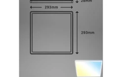 LED Deckenleuchte weiß