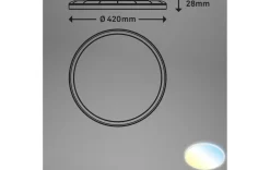 LED Deckenleuchte weiß