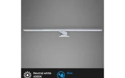 LED Spiegelleuchte Schwarz