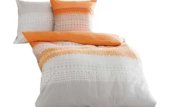 Linon-Bettwäsche mit Zipp