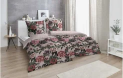 Makosatin-Bettwäsche mit Zipp