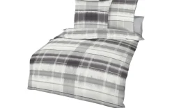 Makosatin-Bettwäsche mit Zipp