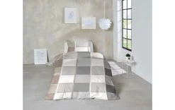 Makosatin-Bettwäsche mit Zipp