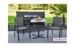 Moderner Stapelstuhl