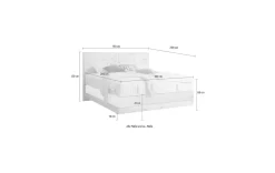Modernes Boxspringbett