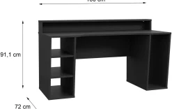 Multimedia-Schreibtisch