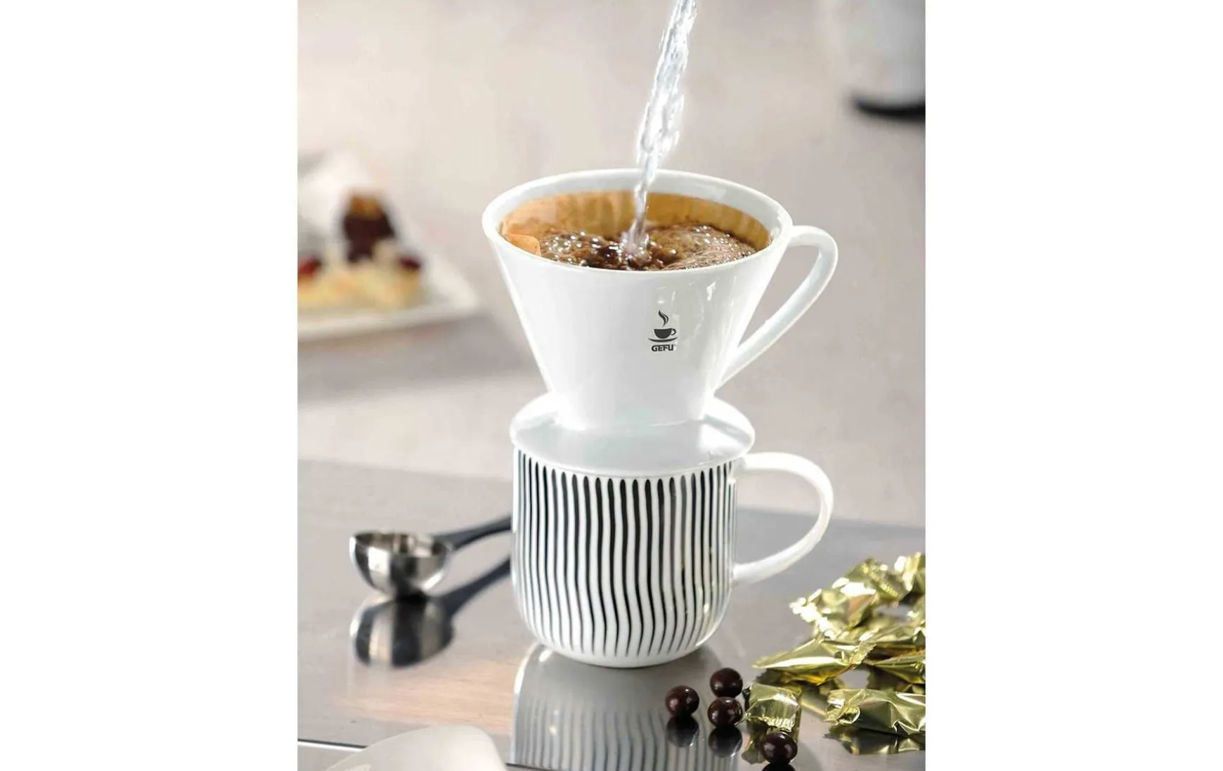 Porzellan Kaffeefilter Gr. 101