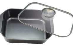 Rechteckbräter mit Glasdeckel