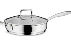 Schmorpfanne mit Glasdeckel 24cm