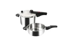 Schnellkochtopf-Set 6+3l