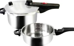 Schnellkochtopf-Set 4,5+3l