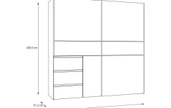 Schwebetürenschrank