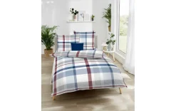 Seersucker-Bettwäsche mit Zipp