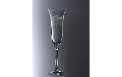 Sektkelch mit Pantographie