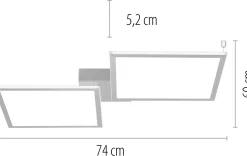 SMART LED Deckenleuchte