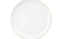 Speiseteller mit Goldrand 27,5cm