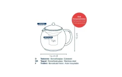 Teekanne 1.2l