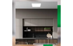 Ultraeffiziente LED Deckenleuchte weiß